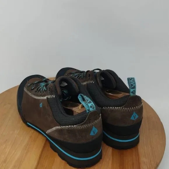 Vasque Rift Hiking Shoes- Womens- Size 7 M- Brown Blue- Low Top-Leather-Sneaker - Picture 12 of 12